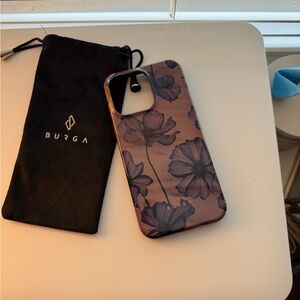 Burga Purple Floral Phone Case